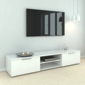 League High Gloss TV Unit with Drawers & Shelves
