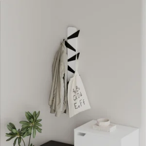 Alesta Modern Wall-Mounted Coat Hanger Rack